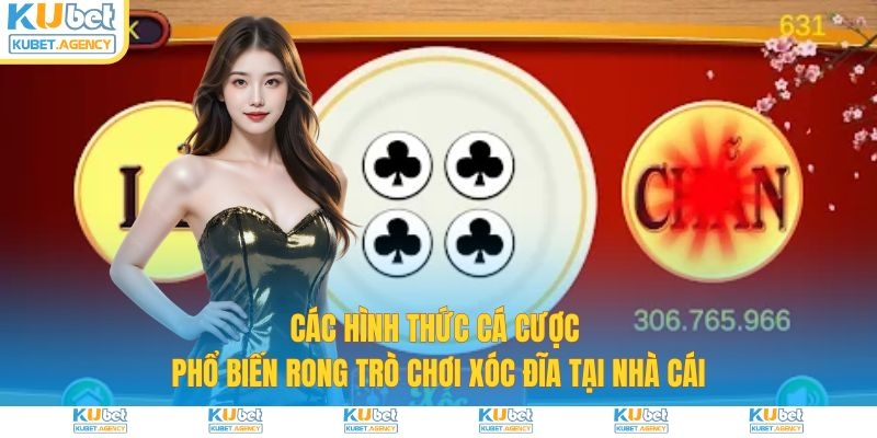 Đa dạng hình thức cược xóc đĩa online tại Kubet